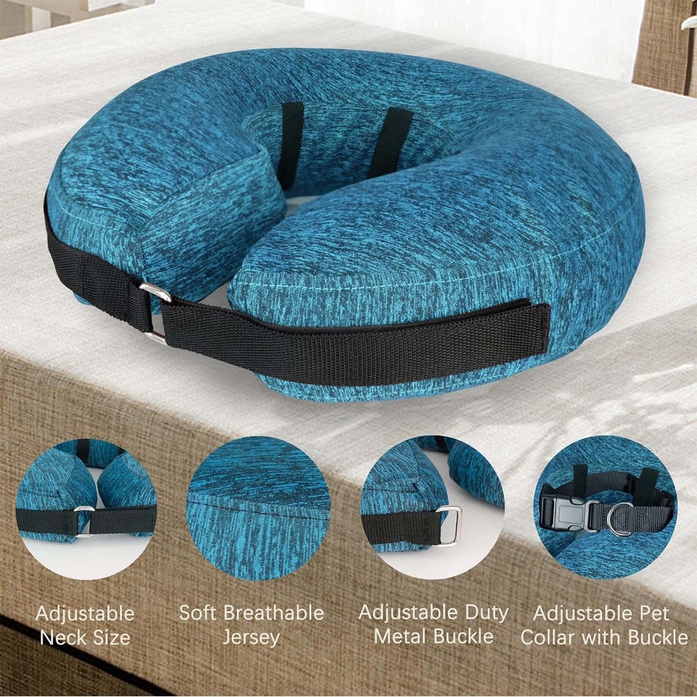 NWOT Inflatable Dog Donut ”Cone” - Picture 4 of 9